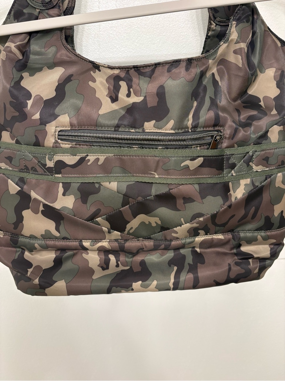 lug Camouflage Bag in Green and Brown